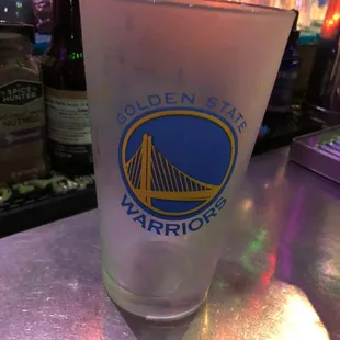 Ice cold Pint glass.