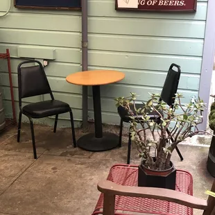 Patio seating