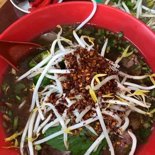 Boat noodles