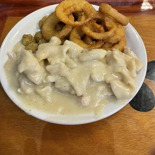 Large portions.