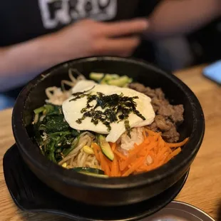 Stone pot bibimbop