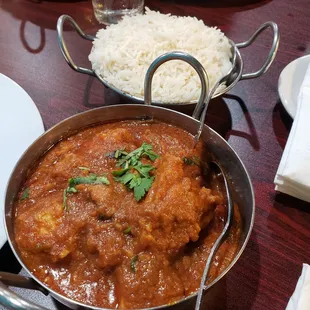Chicken vindaloo