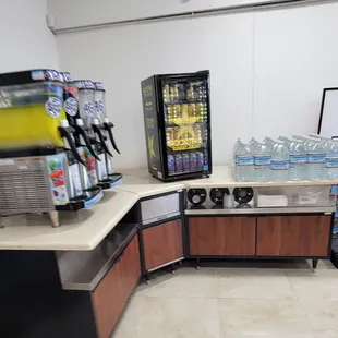 Limited fountain area