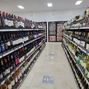 Wine aisle