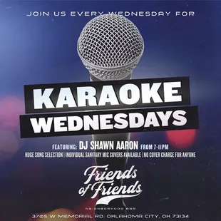 Kareoke Wednesdays