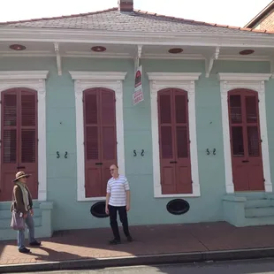 Our guide was Nita. She taught us a lot of history of the French Quarter, along with types of architecture.