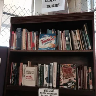 All kinds of books- even a Twinkie cook book