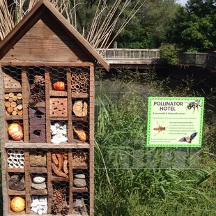 Is it an art piece or a Pollinator Hotel?