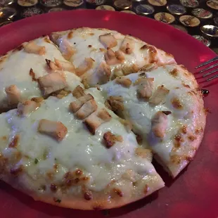 Alfredo pizza