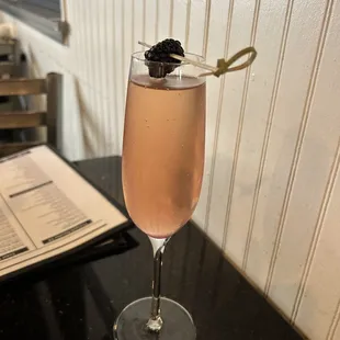 Apple and pear mimosa