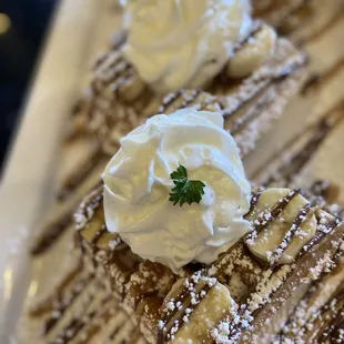 Close up of French toast