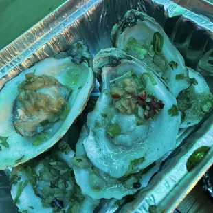 Garlic Oysters