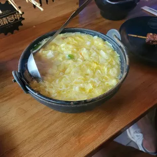 Hot and Sour Egg Soup