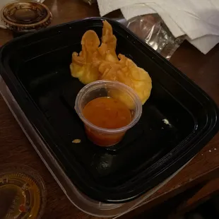 Crab Rangoon are great!