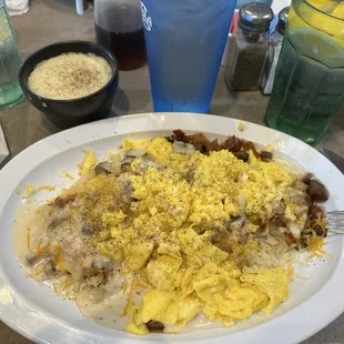 Hashstack and grits.