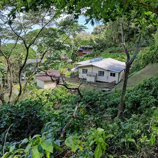Someone&apos;s house is right below