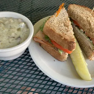 food, chowder, soup, soups and chowder