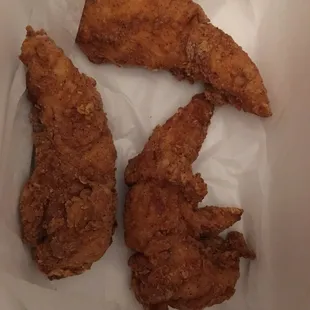 Super sized Tenders!  Super price too 4/$5.
