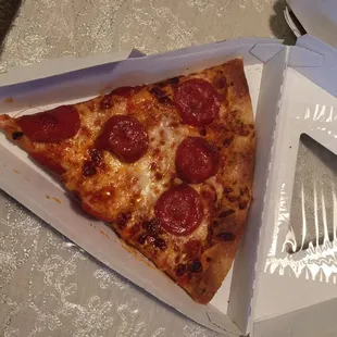 Pepperoni pizza