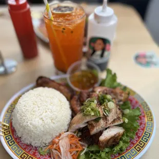 Wholesome Plate and Sexy Tiger Drink