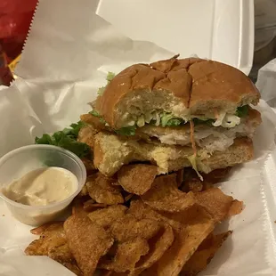 cod sandwich