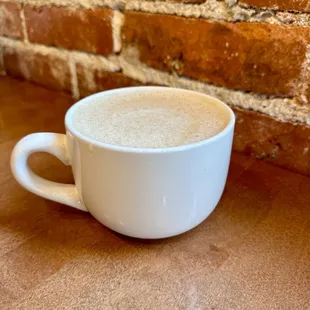 White Chocolate Latte with Almond Milk. Delish!!
