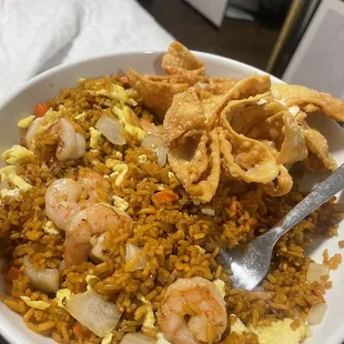 paella, food