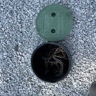 This is what we should have had for sprinkler system access.