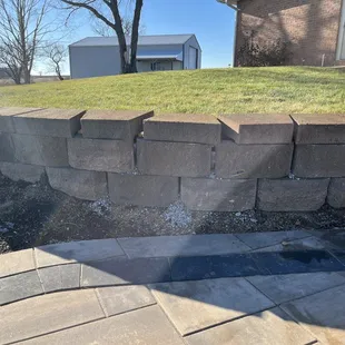 Damaged existing retaining wall and wanted to charge us for repair.