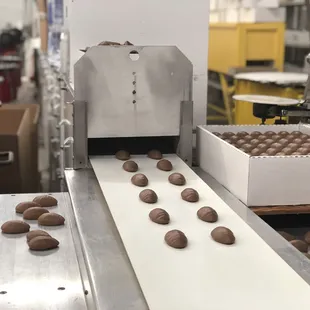 Chocolate easter marshmallow eggs at Friesingers Fine Chocolates