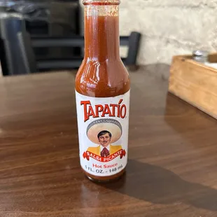 a bottle of tapario