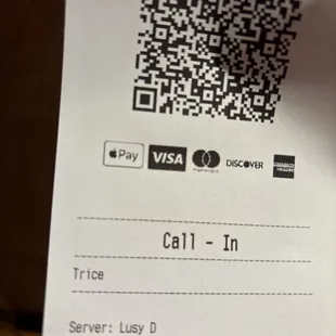 Server was Lusy D