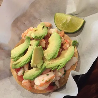 Ceviche Tostada