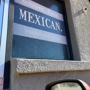 Drive thru window