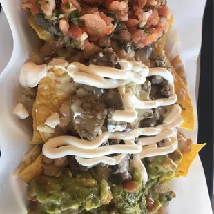 Lengua Nachos