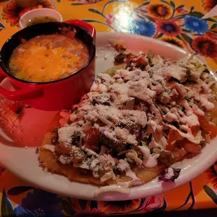 This is what I come here for, Juarache with Carne asada and homemade frijoles. It just brings you home and it is the best.