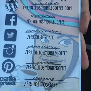 Follow them on social media