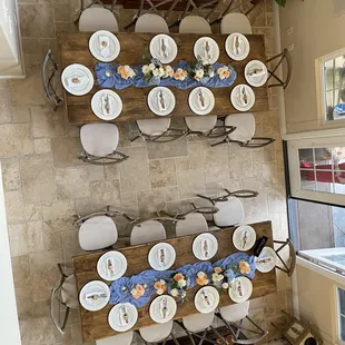 2 of the 5 tables in the home