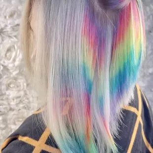Prism - hidden rainbow hair color