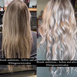 Before &amp; after ! Holly is so incredible!!!