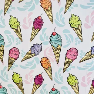 Cute ice cream wallpaper