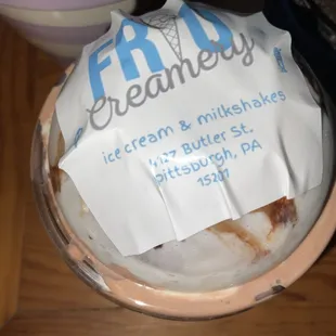 Frio creamery branding