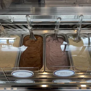 the ice cream flavors