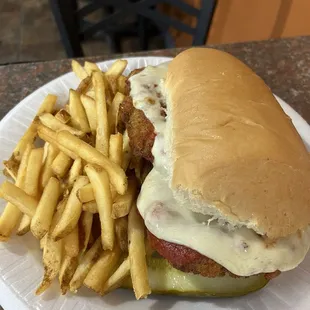 Chicken Parmesan Sandwich