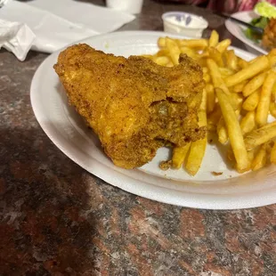 The worst Chicken Dinner ever.
