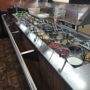interior, salads