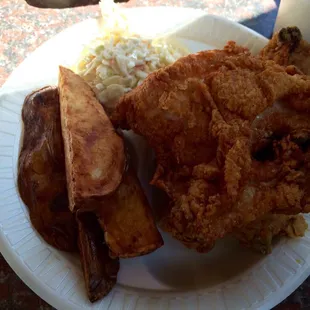 Delicious broasted chicken