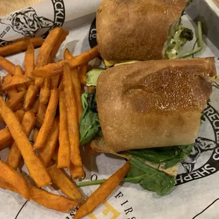 Roasted veggie Sandwich