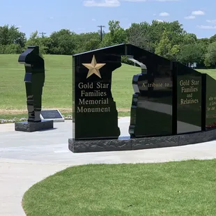 Gold Star Families Memorial Monument honors and recognizes all families and relatives, who sacrificed a loved one  serving our country.