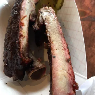 ribs and pickles